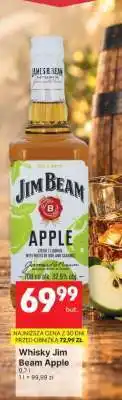 Delikatesy Centrum Whisky Jim Beam Apple oferta