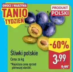 ALDI Śliwki polskie oferta