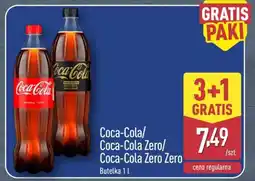 ALDI Coca-Cola/Coca-Cola Zero/Coca-Cola Zero Zero oferta