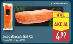 ALDI Łosoś atlantycki filet XXL oferta