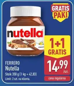 ALDI Nutella oferta