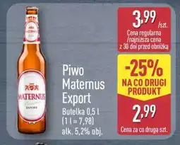 ALDI Piwo Maternus Export oferta