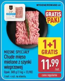 ALDI Chude mięso mielone z szynki wieprzowej oferta