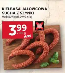 Stokrotka Market Kiełbasa Jałowcowa Sucha z Szynki oferta