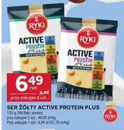 Stokrotka Market Ser Żółty Active Protein Plus oferta