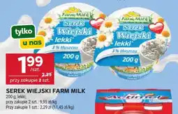 Stokrotka Market Serek wiejski Farm Milk oferta