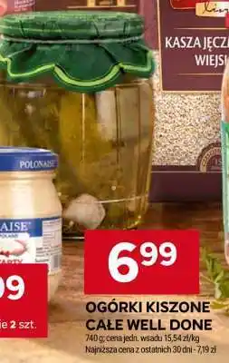Stokrotka Market Ogórki Kiszone Całe Well Done oferta