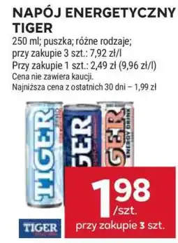 Stokrotka Market Napój energetyczny Tiger oferta