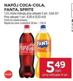 Stokrotka Market Napój Coca-Cola, Fanta, Sprite oferta