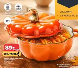 Netto Żeliwny garnek z pokrywką w kształcie dyni oferta