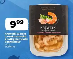Netto Krewetki w oleju o smaku czosnku z natką pietruszki Connoisseur oferta