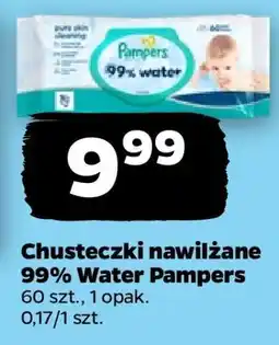 Netto Chusteczki nawilżane 99% Water Pampers oferta