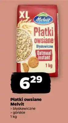 Netto Płatki owsiane Melvit oferta