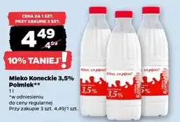 Netto Mleko Koneckie 3,5% Polmlek oferta