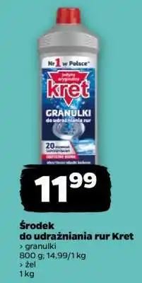 Netto Środek do udrażniania rur Kret oferta