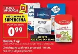 Biedronka CUKIER 1 KG oferta