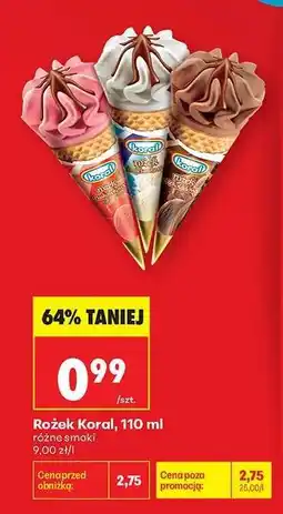 Biedronka Rożek Koral, 110 ml oferta