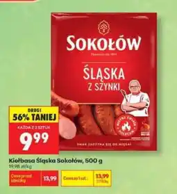 Biedronka Kiełbasa Śląska Sokołów, 500 g oferta
