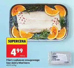 Biedronka Filet z zębacza smugowego bez skóry Marinero oferta