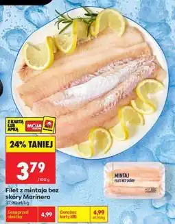 Biedronka Filet z mintaja bez skóry Marinero oferta
