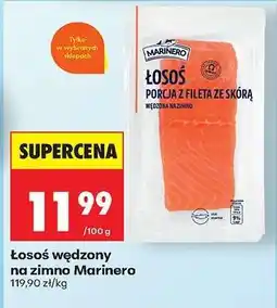 Biedronka Łosoś wędzony na zimno Marinero oferta