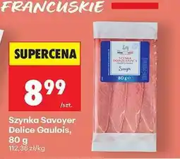 Biedronka Szynka Savoyer Delice Gaulois, 80 g oferta
