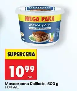 Biedronka Mascarpone Delikate, 500 g oferta