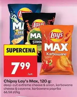 Biedronka Chipsy Lay's MAX, 120 g oferta