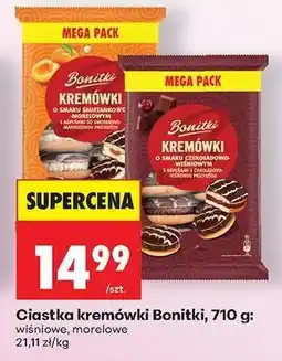 Biedronka Ciastka kremówki Bonitki, 710 g oferta
