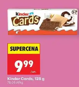 Biedronka Kinder Cards, 128 g oferta