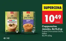 Biedronka Cappuccino Jacobs, 8x15,8 g oferta