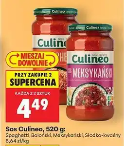Biedronka Sos Culineo, 520 g oferta
