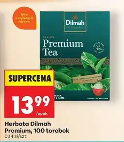 Biedronka Herbata Dilmah Premium 100 torebek oferta
