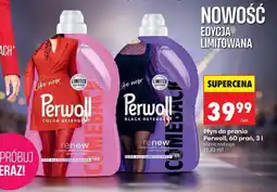 Biedronka Płyn do prania Perwoll, 60 prań, 3 l oferta