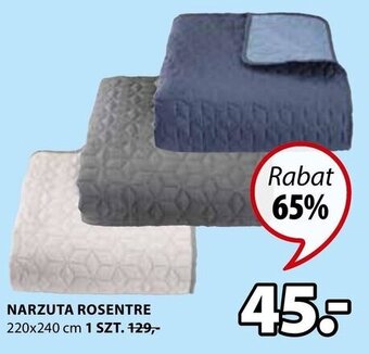 JYSK Narzuta Rosentre 220x240cm oferta