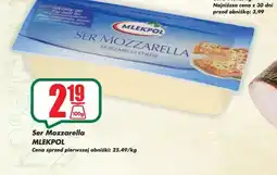 Sezamek Ser mozzarella mlekpol oferta