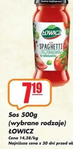 Sezamek Sos Spaghetti Łowicz oferta