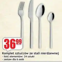Sezamek Komplet sztućców ze stali nierdzewnej oferta
