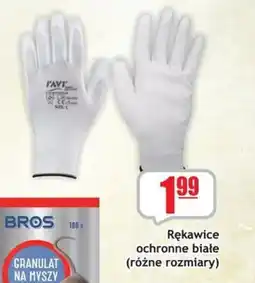 Sezamek Rękawice ochronne białe oferta
