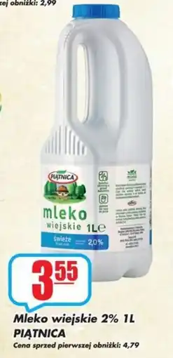Sezamek Mleko wiejskie 2% PIĄTNICA oferta