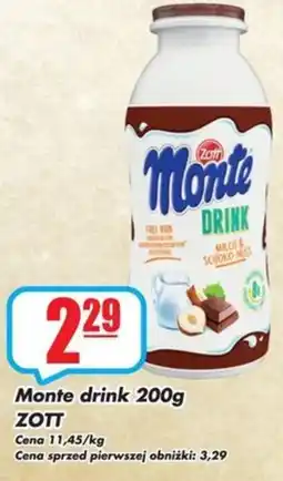 Sezamek Monte drink ZOTT oferta