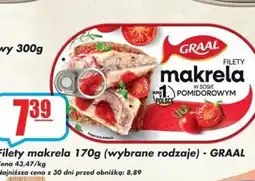 Sezamek Filety makrele - Graal oferta