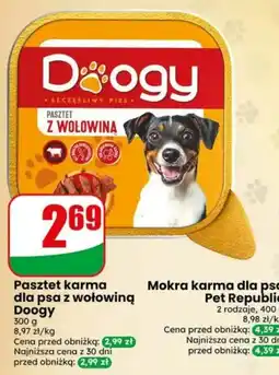 Dino Pasztet karma dla psa z wołowiną Doogy oferta