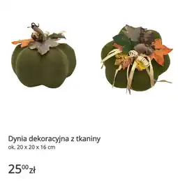KiK Dynia dekoracyjna z tkaniny oferta