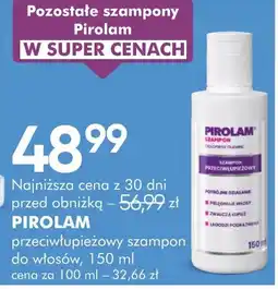 SuperPharm Pirolam przeciwłupieżowy szampon do wlosow oferta