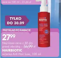 SuperPharm Hairbiotic Wcierka Anti Hair Loss oferta