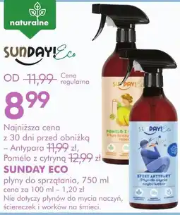 SuperPharm Płyny do sprzątania Sunday Eco oferta