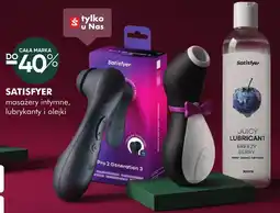 SuperPharm Satisfyer masażery intymne, lubrykanty i olejki oferta