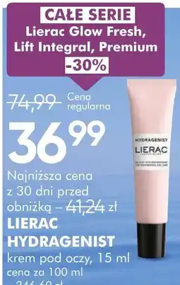 SuperPharm Lierac Hydragenist krem pod oczy oferta