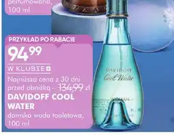 SuperPharm Davidoff Cool Water Woman oferta